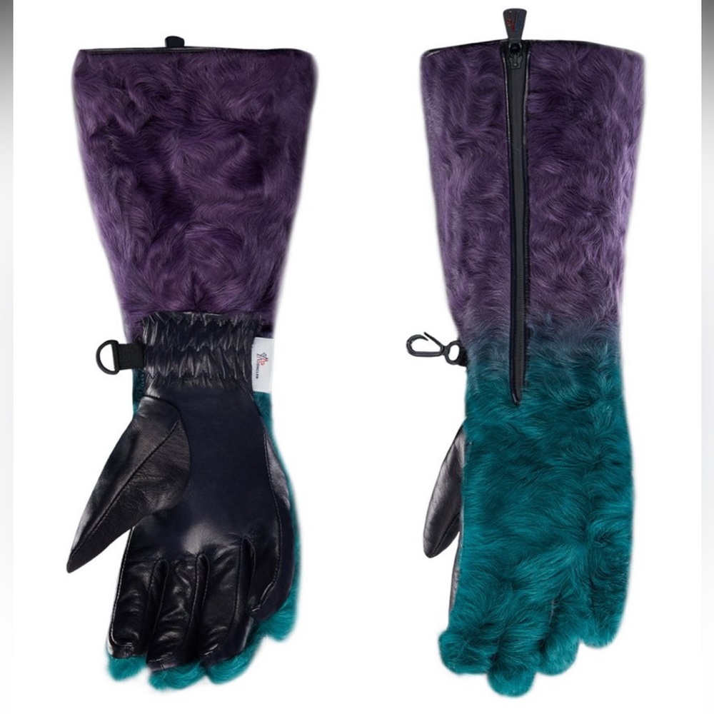 MONCLER GENIUS 🧤 shearling leather GLOVES
